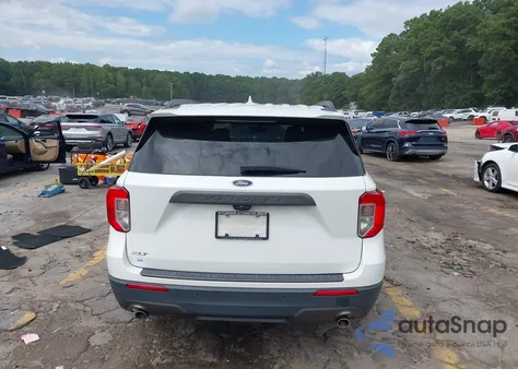 2021 Ford Explorer Xlt z USA, uszkodzony, nr VIN 1FMSK7DH3MGC48294